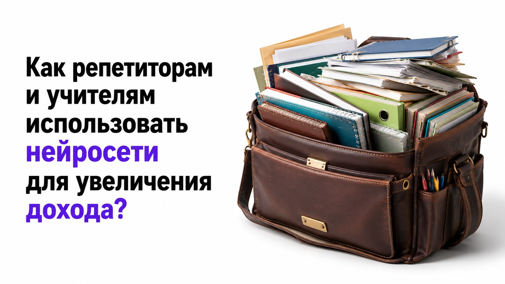 Нейросети для репетиторов и учителей
