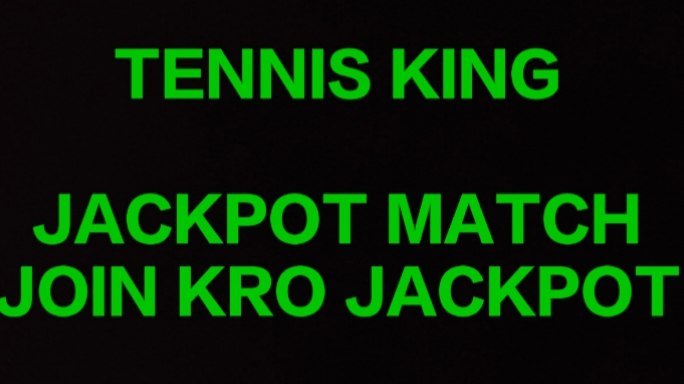 TENNIS FOOTBALL KING ๐