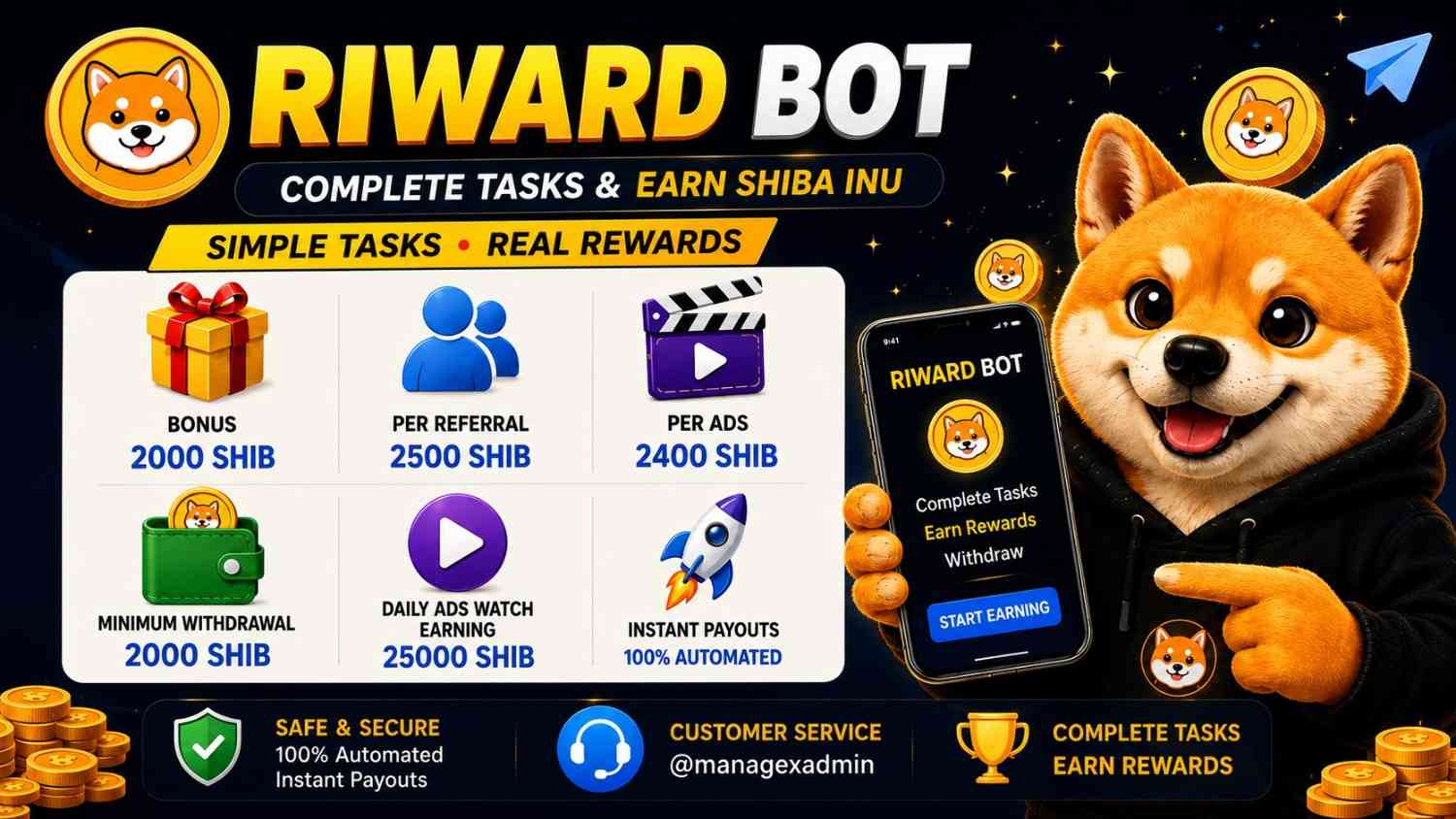 RIWARD BOT π