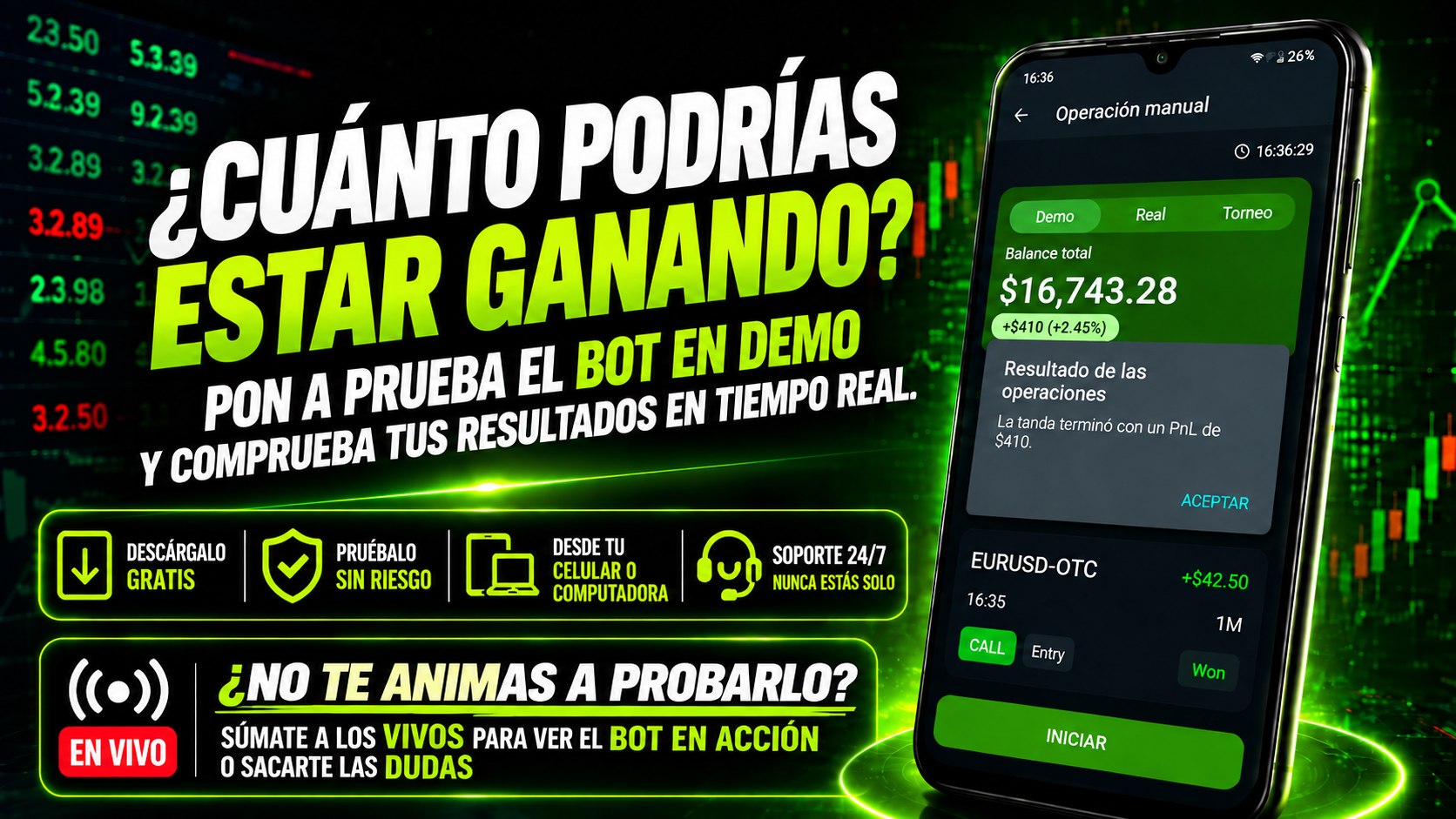 Bot y Señales Gratis QTRADING 🔥
