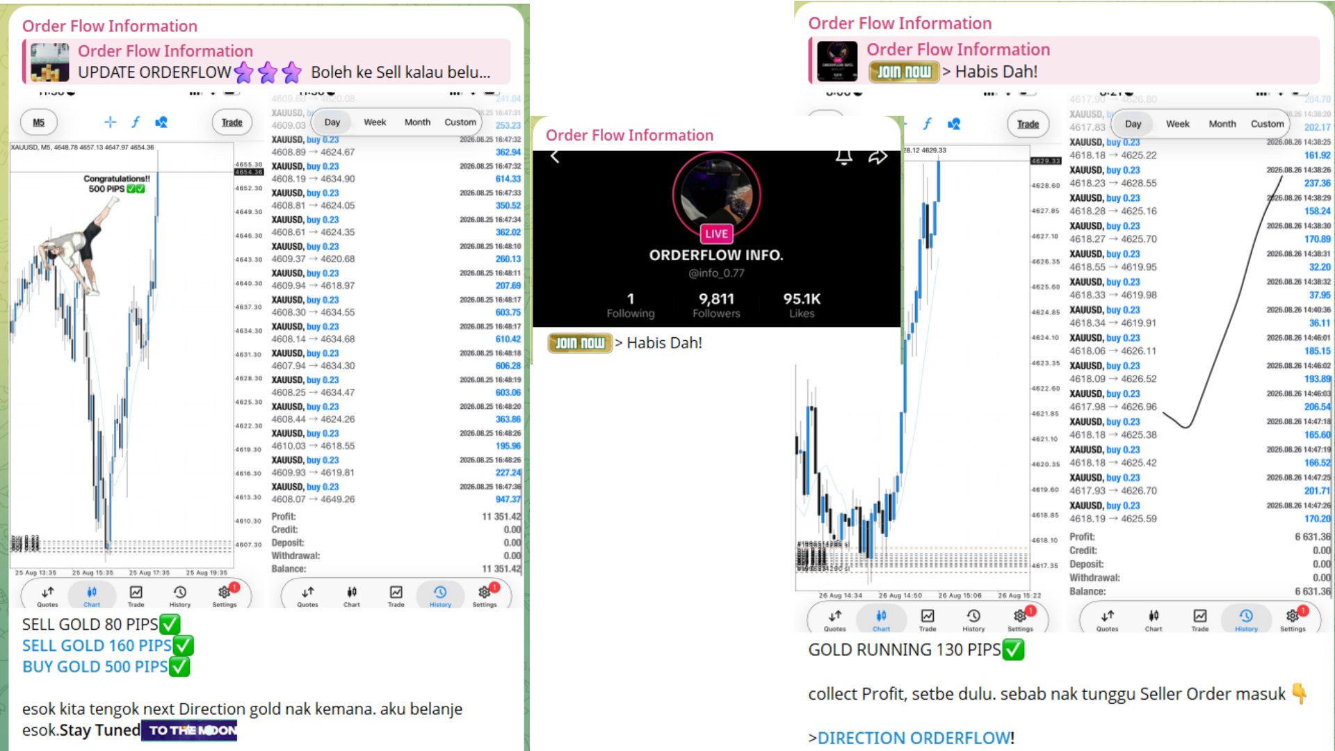 Order Flow Information