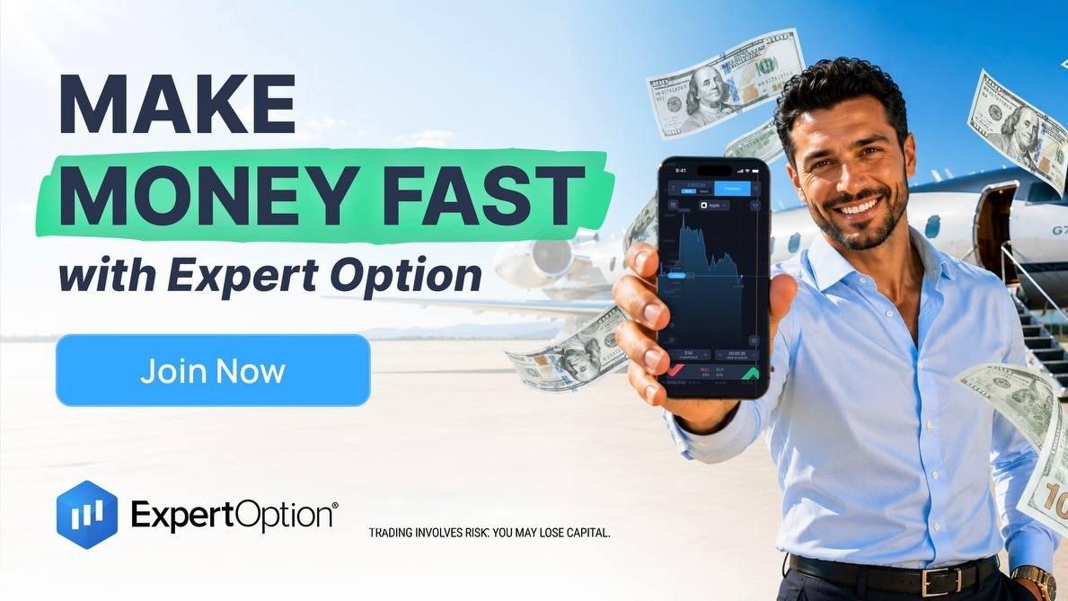 Trade Forex with ExpertOption 📈