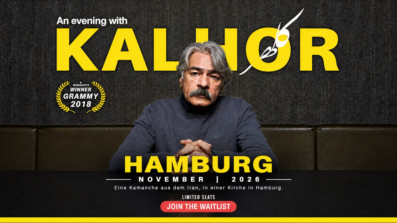 Kayhan Kalhor Waitlist - Hamburg / Copenhagen
